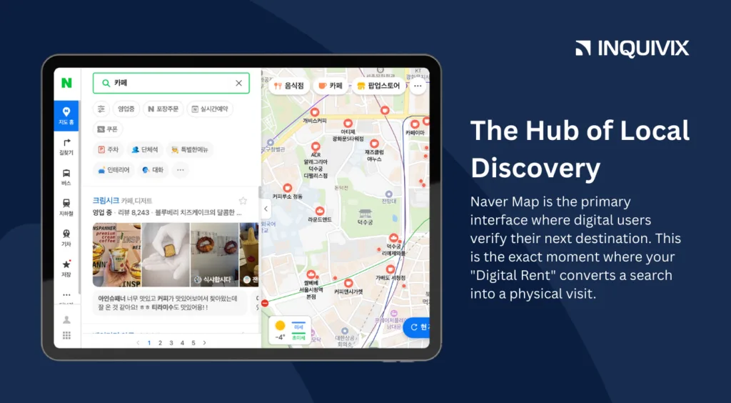 Naver Map as Local Discovery
