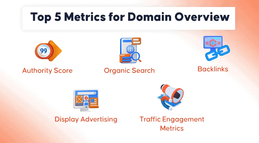 5 Metrics for Domain Overview
