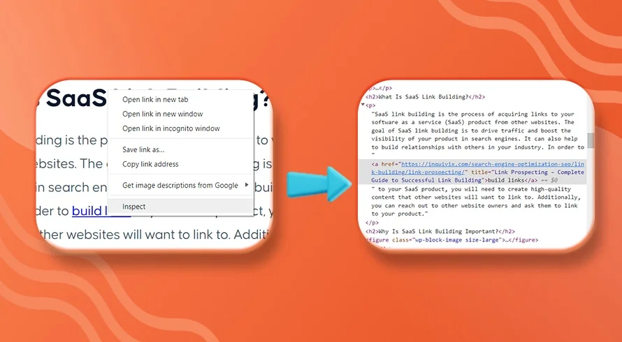 Inspecting The HTML Code | INQUIVIX