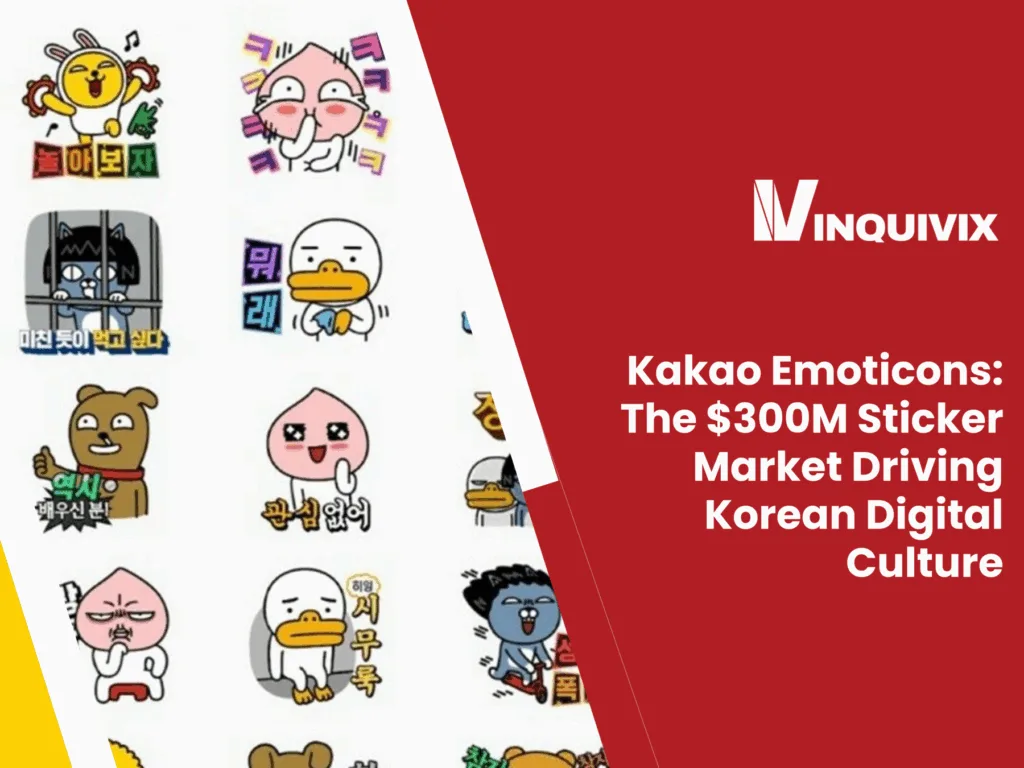 Kakao Emoticons: The $300M Sticker Market Driving Korean Digital Culture