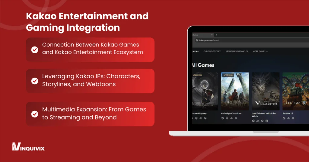 Kakao Entertainment and Gaming Integration