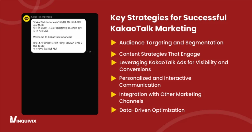 Key Strategies for Successful KakaoTalk Marketing