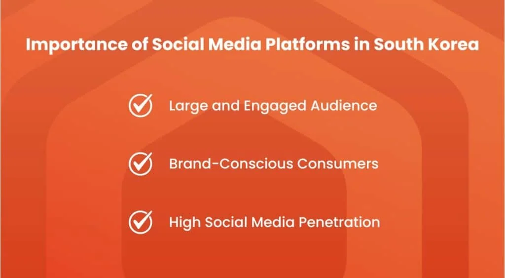 Importance of Social Media Platforms in South Korea