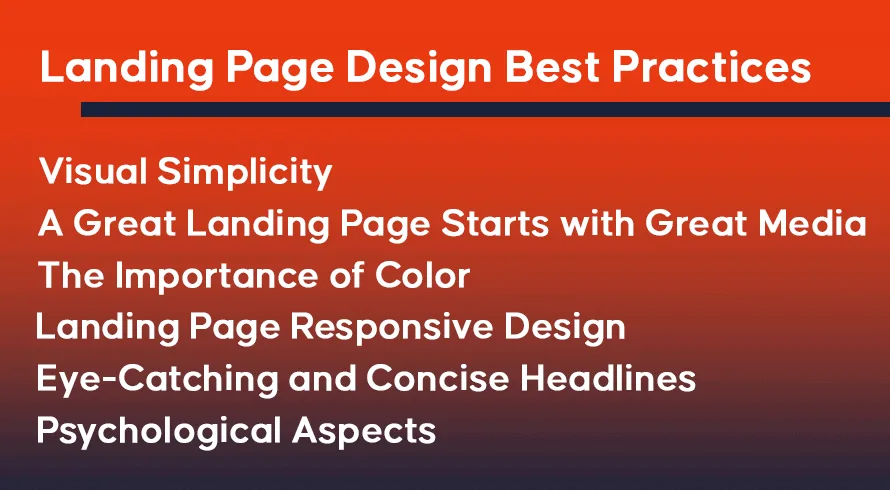 landing page