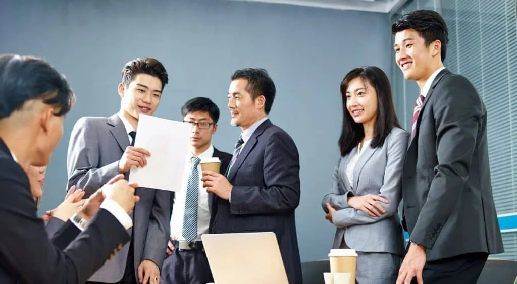 Marketing to Korean Consumers - Korean business meeting