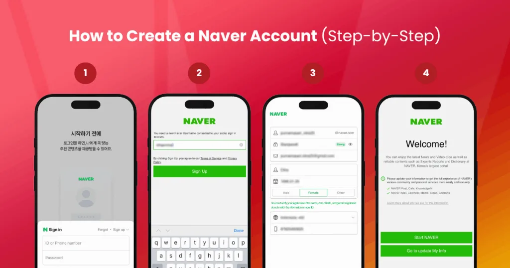 How to Create a Naver Account (Step-by-Step)