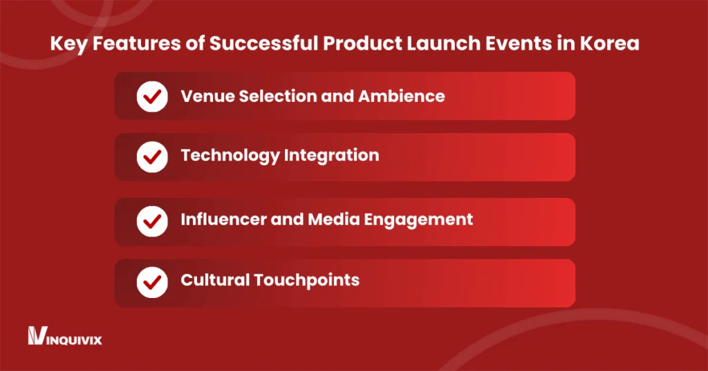 Key Features of Successful Product Launch Events in Korea