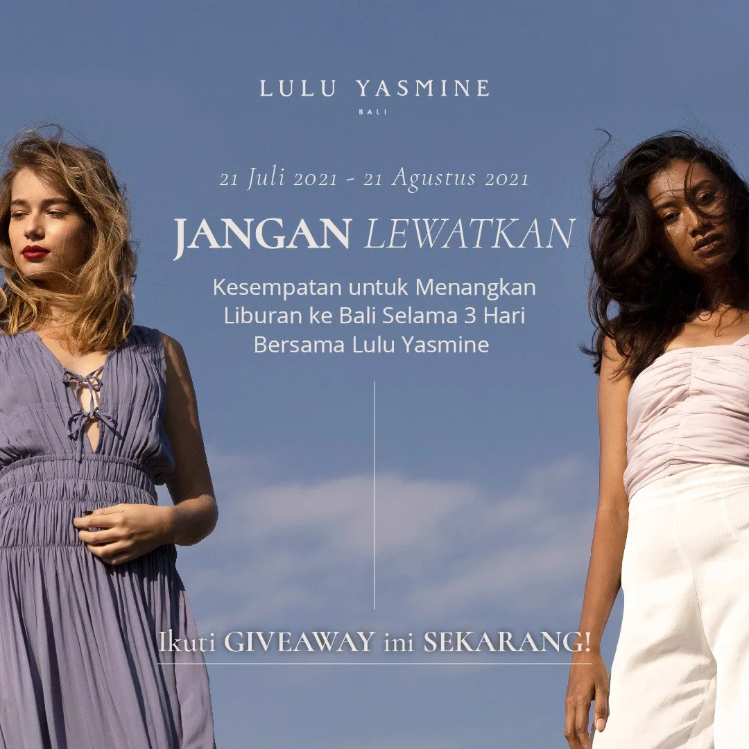 Giveaway - Lulu Yasmine