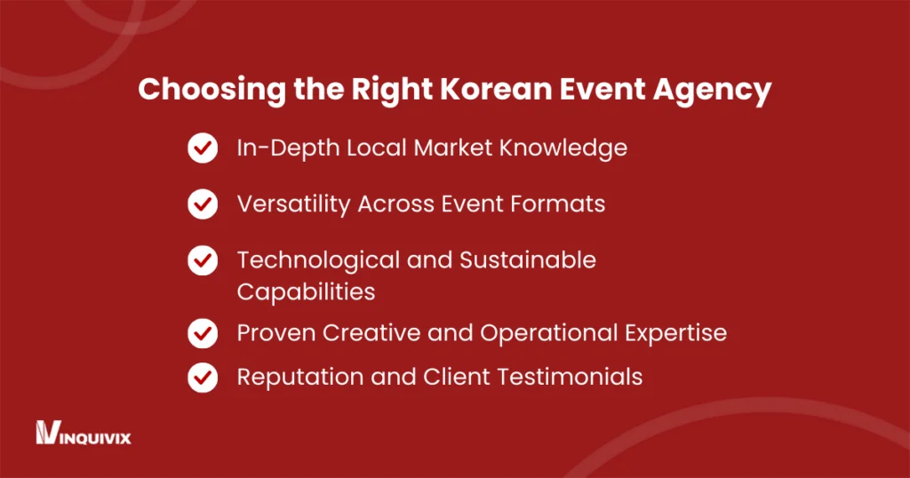 Choosing the Right Korean Event Agency
